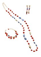 Collar Koliè 925 Mujer HERA in Plata Corallo CLHERA03 - CLHERA03
